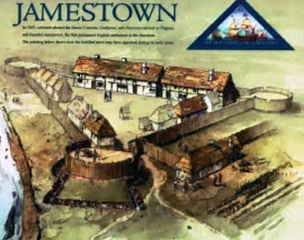 JAMESTOWN IS ESTABLISHED