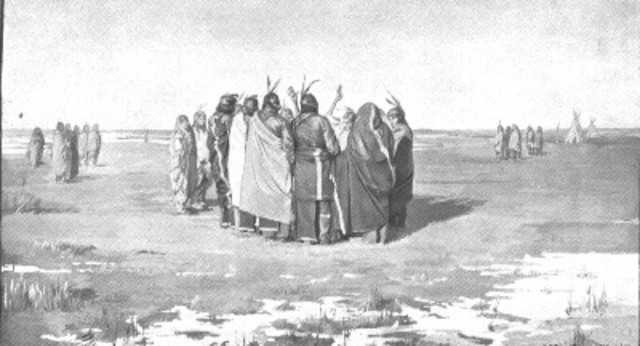 Ghost Dance gatherings
