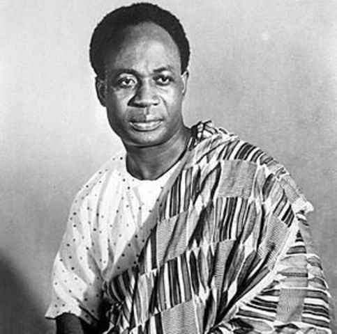 Dr. Kwame Nkrumah becomes President