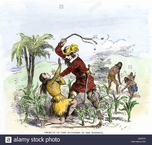 Encomienda system established