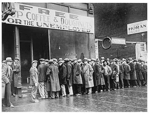 The great depression starts
