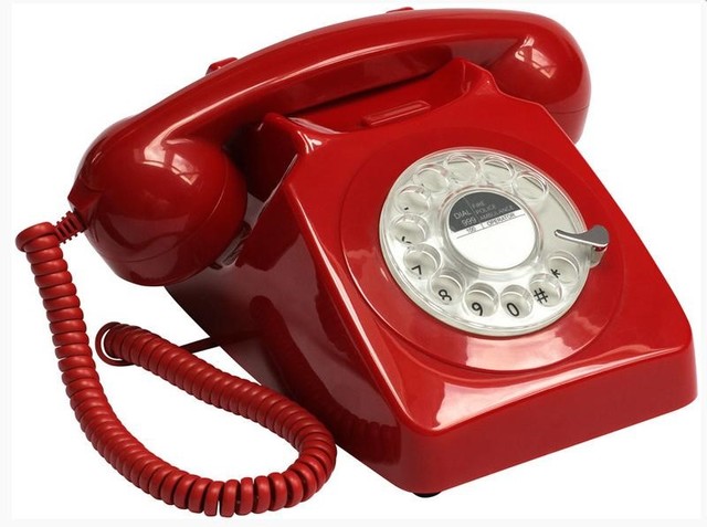 telefono rojo