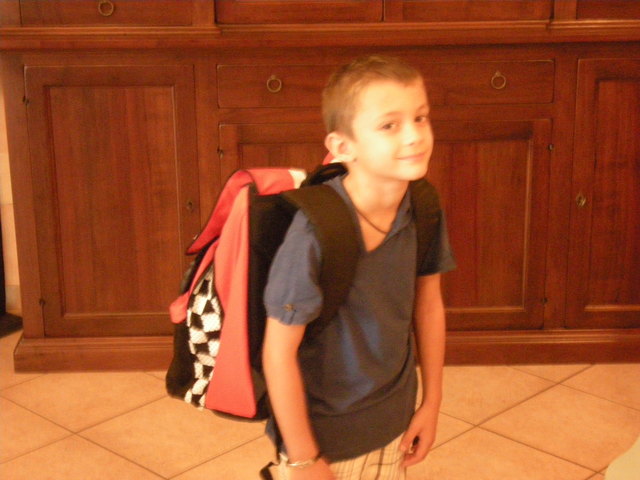 My first day in primary schoool