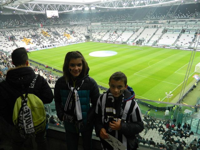 My first match at juventus stadium