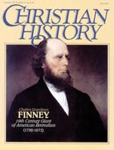 Charles B. Finney Lead Religious Revivals In Western New York