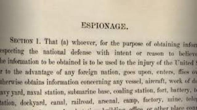 Espionage Act