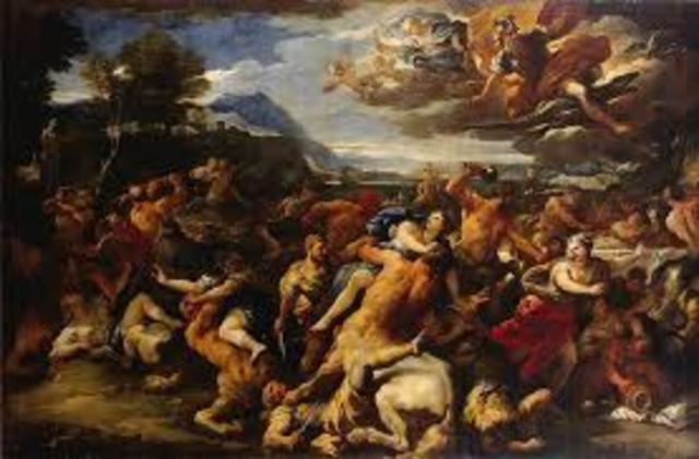 Battle of Lapiths and Centaurs