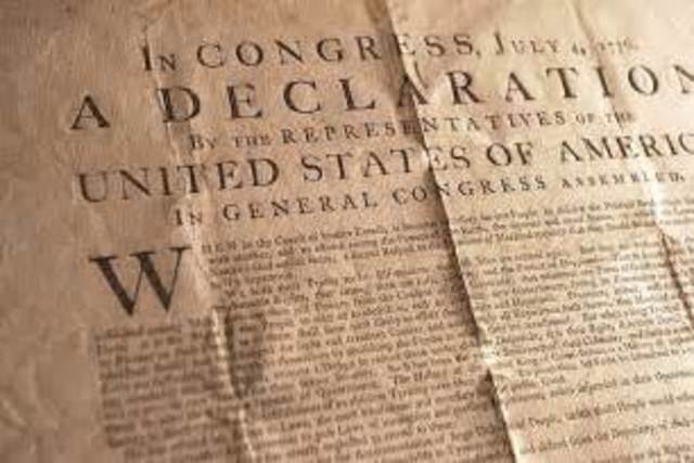 The Declaration of Independence