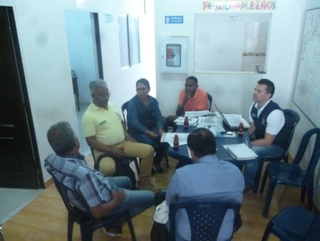 Reunión de seguimiento de Plan de Acción y Segunda visita a cuenca del Rio Hato Viejo y toma de datos en PTAP