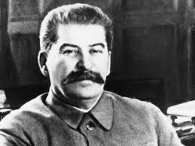 Joseph Stalin Leads USSR