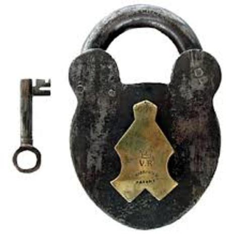 The First Double Acting Tumbler Lock