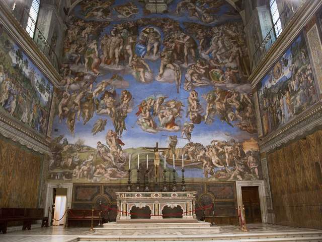 The Sistine Chapel is Painted