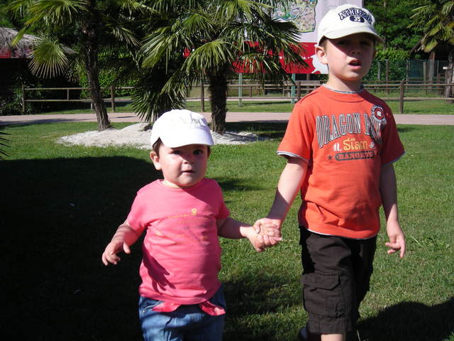 I was with my sister