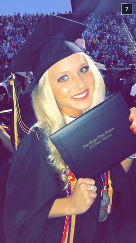 I graduated high school.