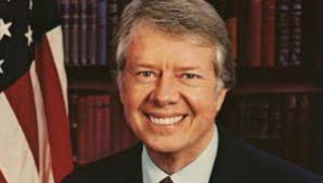 Jimmy Carter becomes President