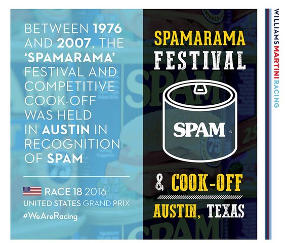 Cooking competitions such as Spamarama