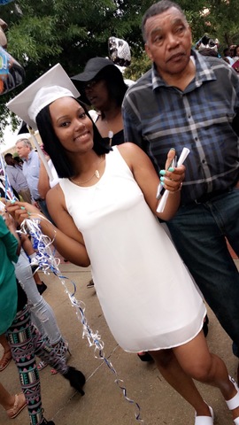 I graduated high school!