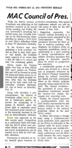 Men's Soccer Team Founded