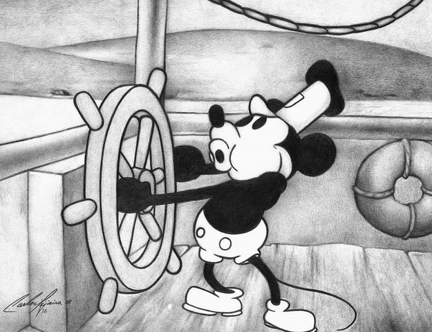 Steamboat Willie.