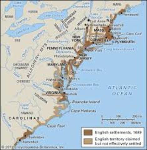 First English Colonies