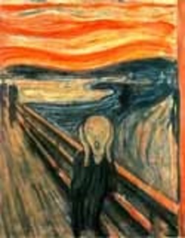 EXPRESIONISMO. EL GRITO. EDVARD MUNCH.
