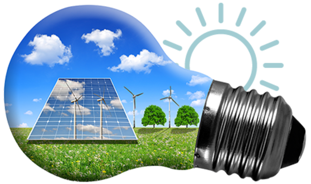 What does solar energy do?