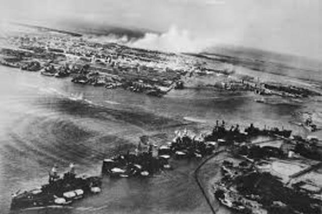 Japan anfaller Pearl Harbor