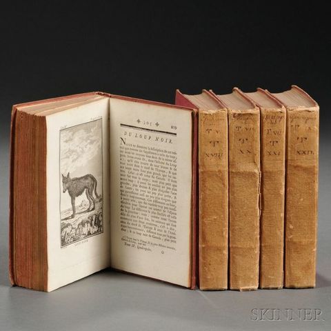 Historia natural, general y particular ( de Leclerc, 1749-1788).