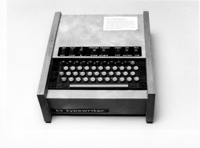 TV Typewriter