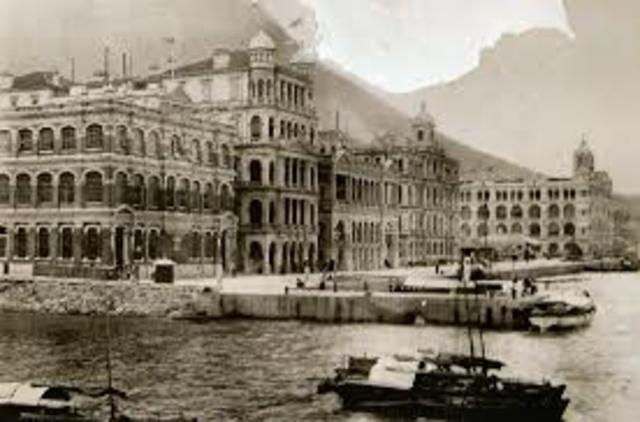 The Hand Over of the New Territories