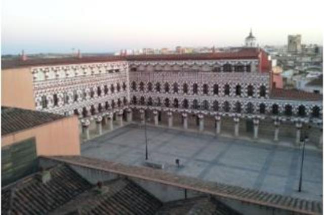 La plaza de Badajoz