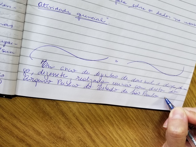 Primeira reunião para elaboração do plano de ação