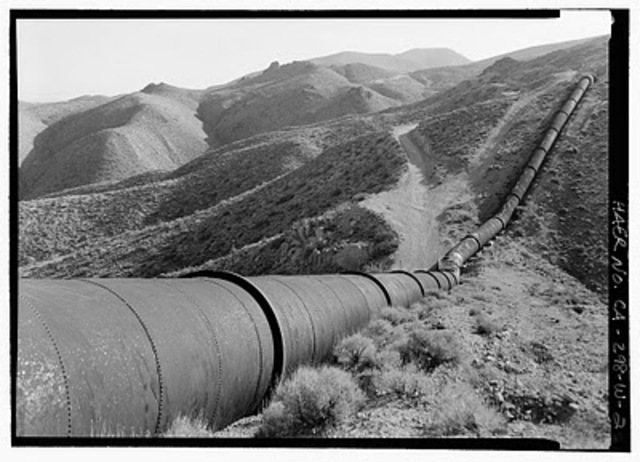 The LA Aqueduct was completed