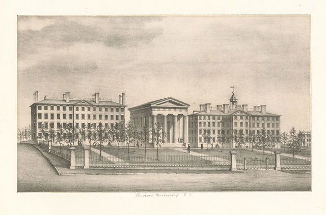 Opening of the College of Rhode Island (Brown University)
