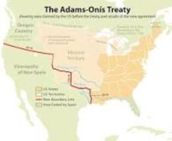 Adams-Onis Treaty (Transcontinental Treaty/the Florida Purchase Treaty/the Florida Treaty)
