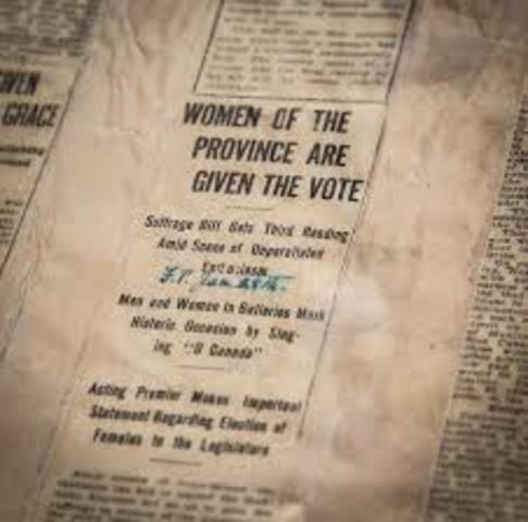 Women's right to vote