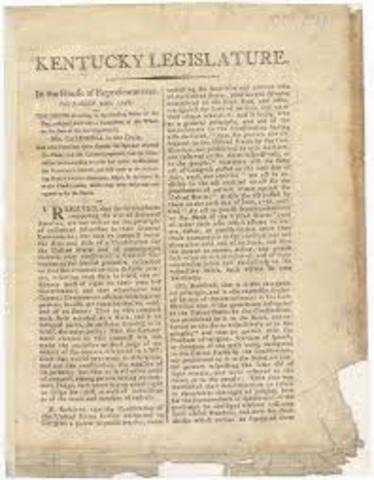 Kentucky Resolutions