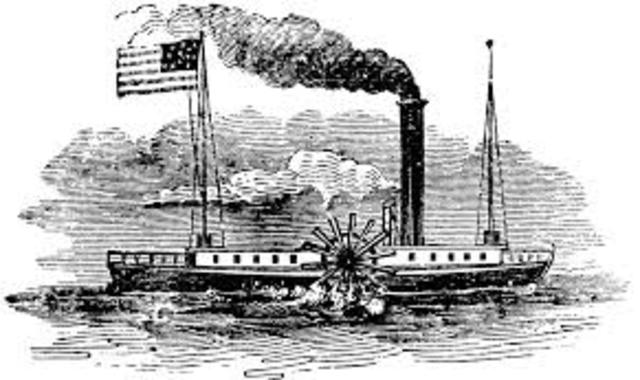 The Steamboat was first developed by Robert Fulton
