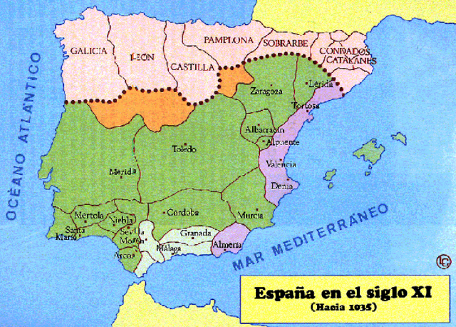 Reconquista cristiana de España y Portugal