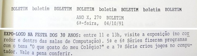 30 anos de Notre Dame!