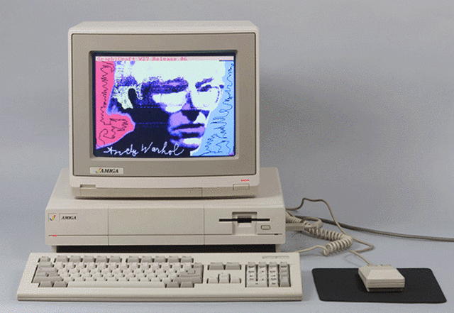 Digital Artwork example - Andy Warhol