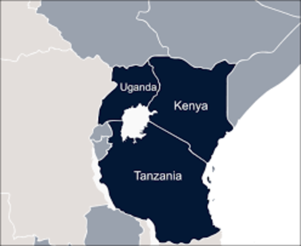 Uganda, Tanzania, and Kenya announce to become Allies