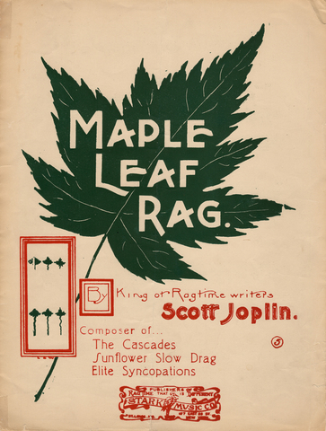 Scott Joplin lanza Maple Leaf Rag