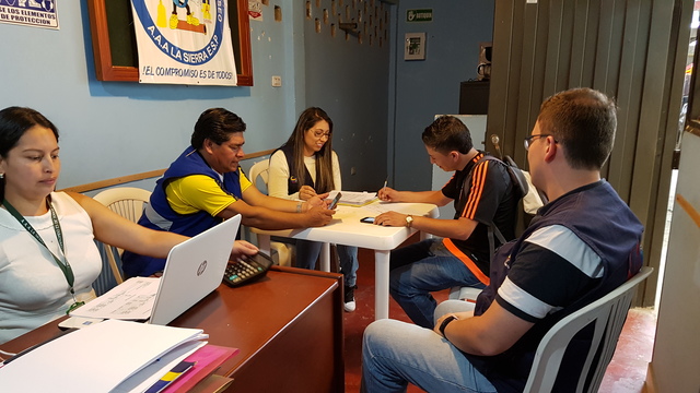 Recepción de hojas de vida a aspirantes a promotor ambiental