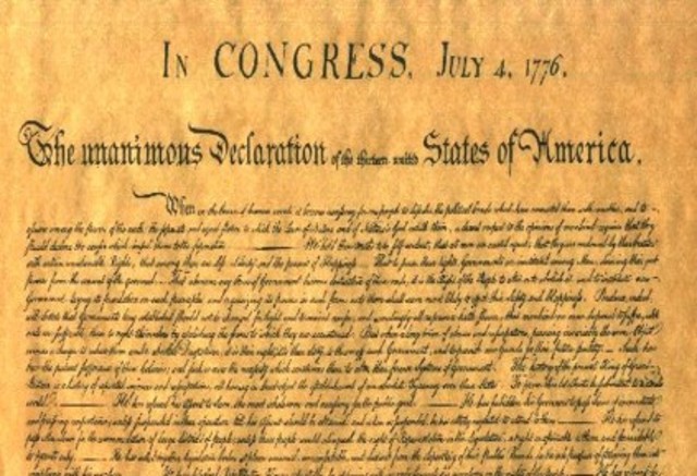The Declaration of Independence