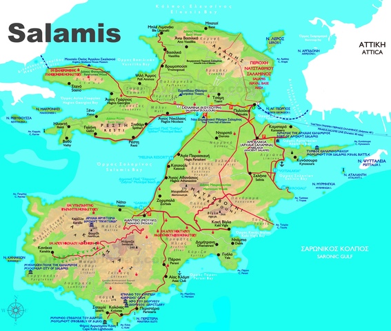 Victory at the island of salamis
