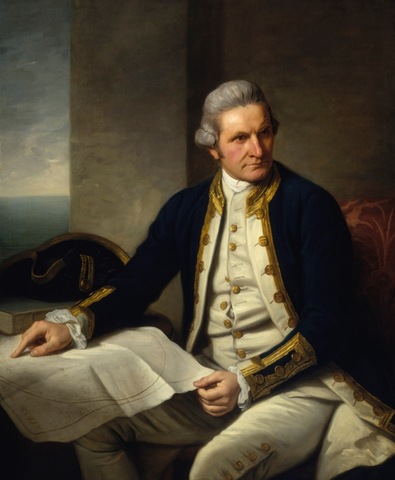 Captain James Cook Exploration of the Pacific Ocean