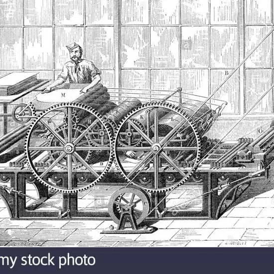 Printing Press for Mass Production