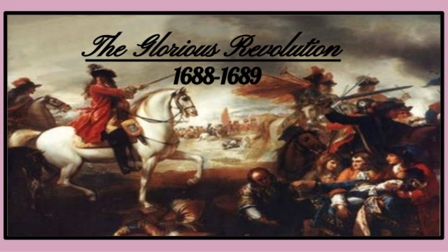 The glorious revolution