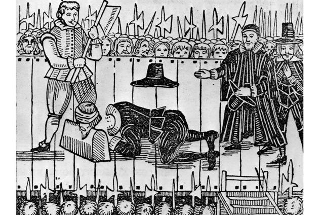 King Charles the first dies